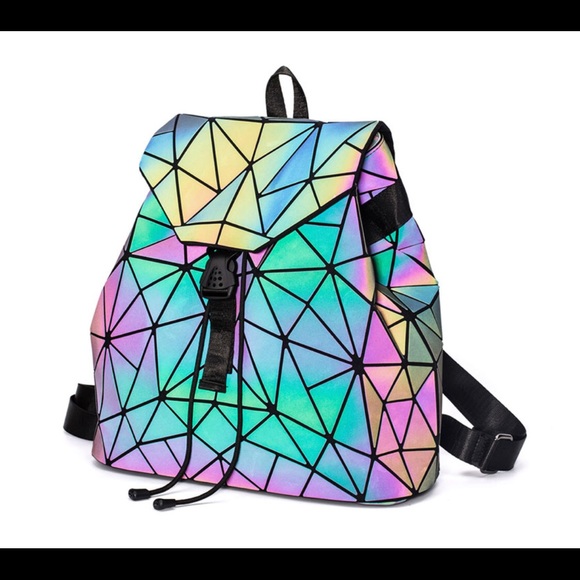 Holographic Backpack  Reflective Luminous - Picture 2 of 8